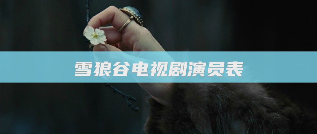 雪狼谷电视剧演员表